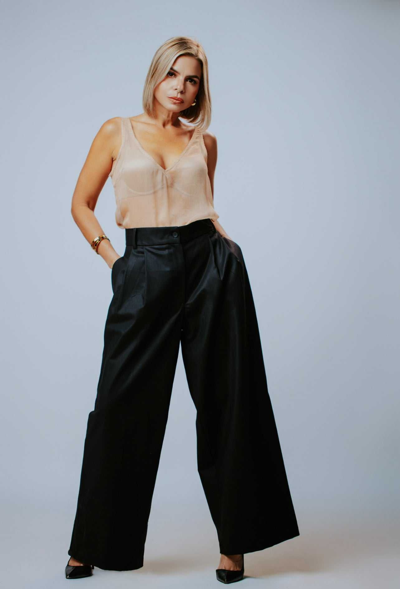 ATLAS BLACK TROUSERS